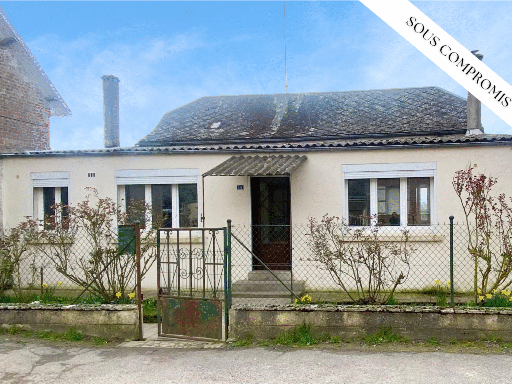 Maison HOMBLIERES 85 m2 sur terrain 1000 m2