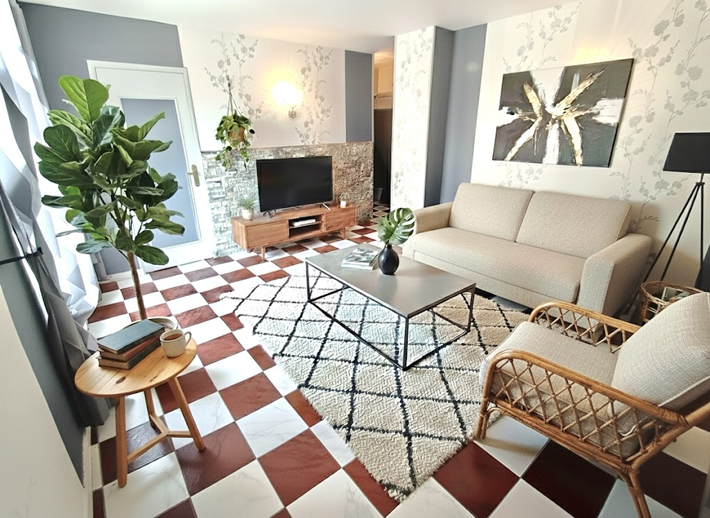 Appartement 3 pièces au RDC
