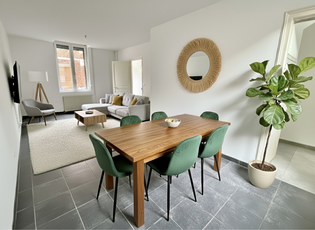 Maison saine 2 chambres quartier St-Jean