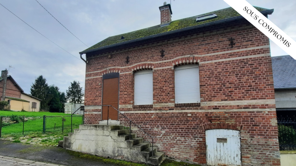 Maison 87 m2 avec grand terrain proche de Saint-Quentin